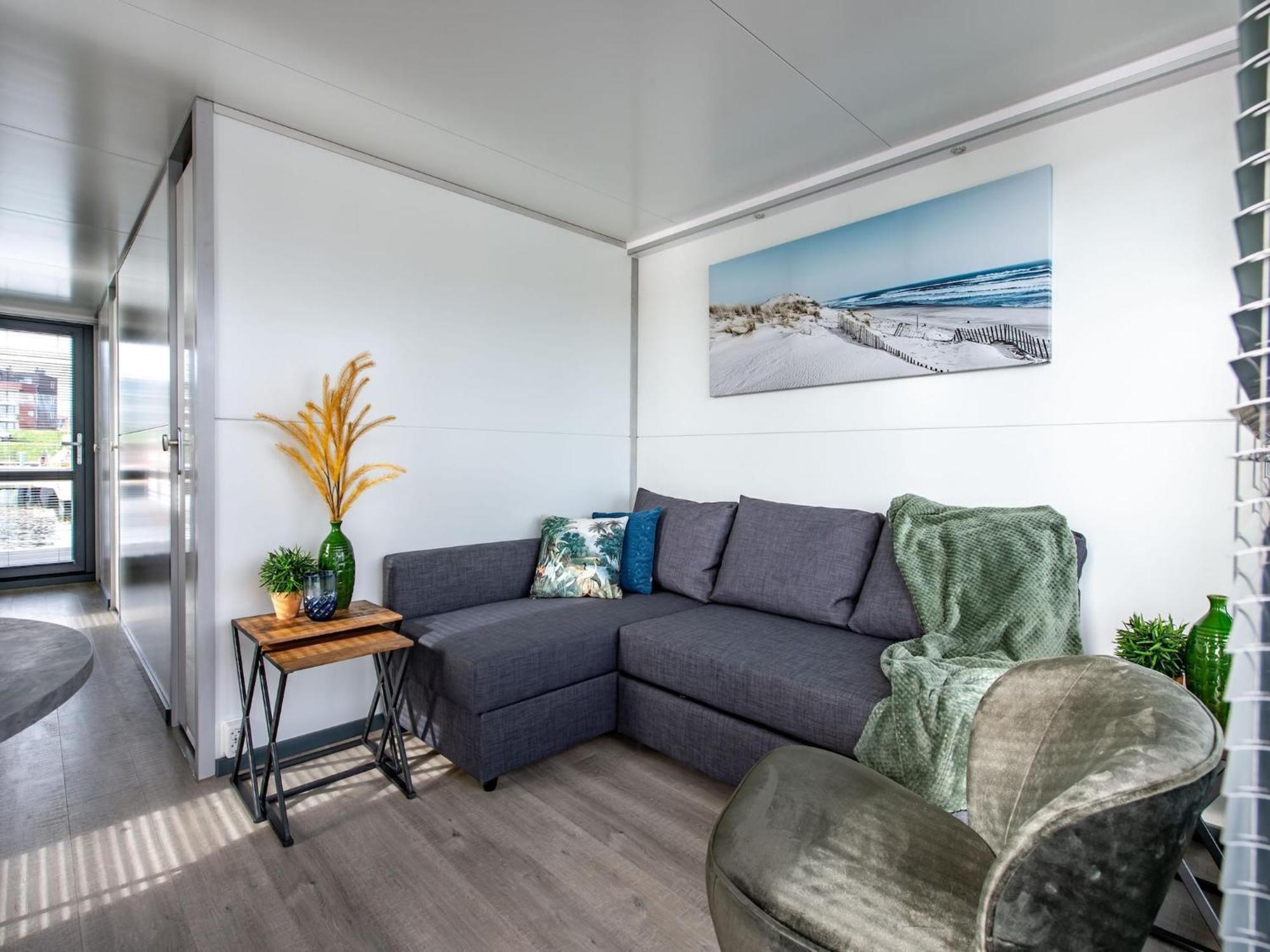 Waterlodge Blue Lagoon On A Jetty For 4 People Kamperland Buitenkant foto